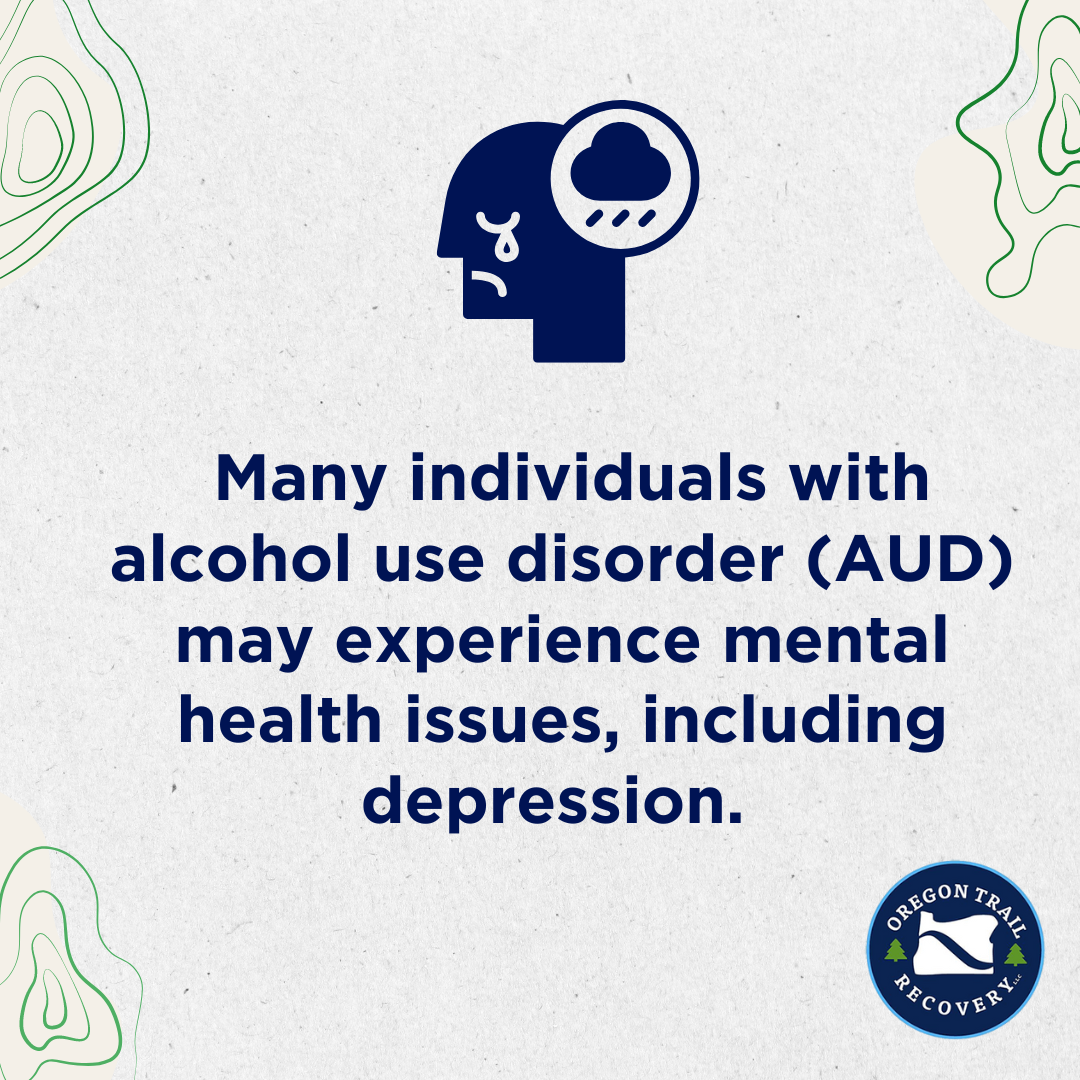 alcohol use disorder causing depression